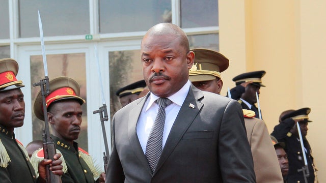 President Pierre Nkurunziza 
