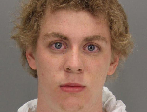 Former Stanford student Brock Turner, who was sentenced to six months in county jail for the sexual assault of an unconscious and intoxicated woman, is shown in this Santa Clara County Sheriff's booking photo taken Jan. 18, 2015. 