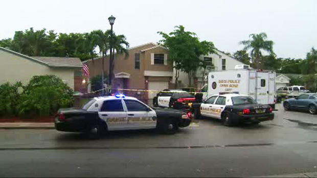 Davie Home - Miami Beach Officer Family Killed 