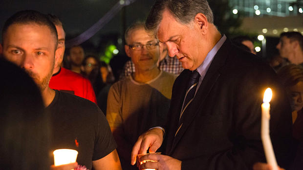 Mayor Rawlings at Orlando vigil 