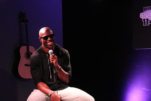 Terrell Owens in Wingstop Sound Stage 