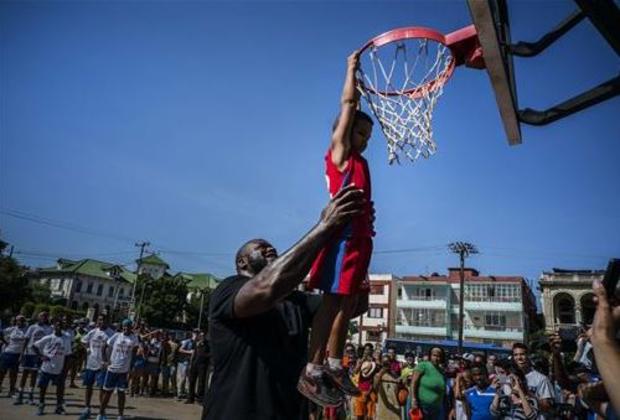 Shaquille O'Neal in Cuba 