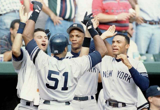 1998 Bernie Williams World Series Worn & Signed New York Yankees
