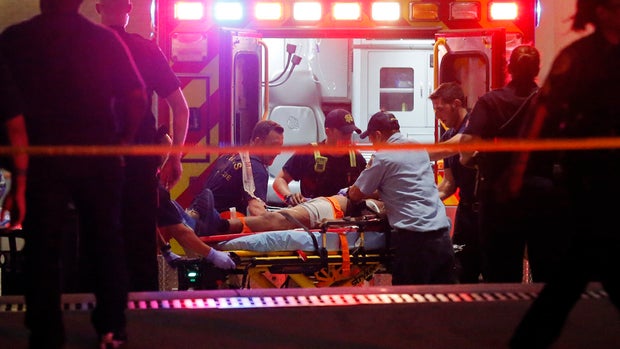 Police ambushed in Dallas