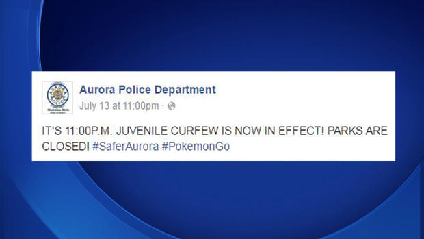 Aurora police pokemon go 