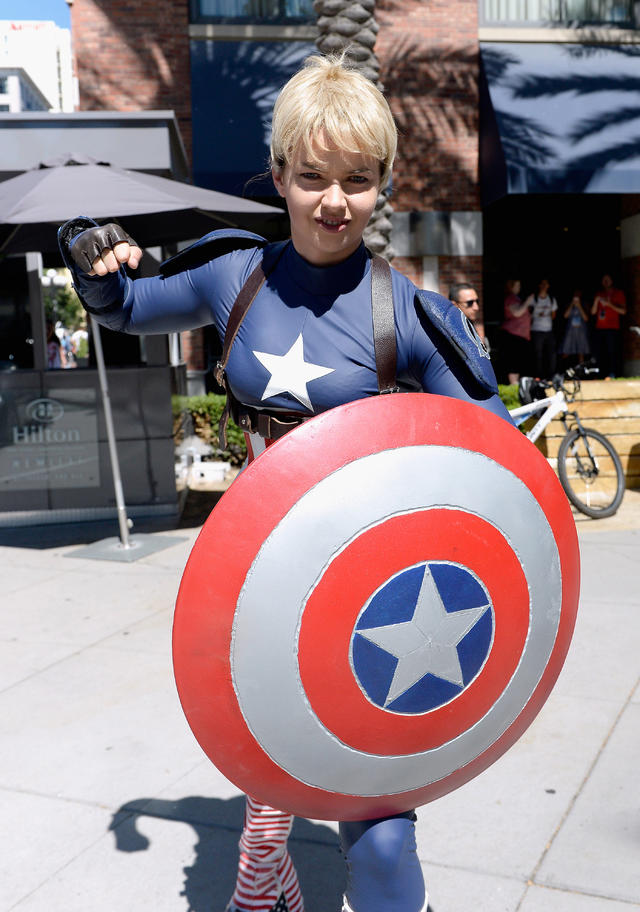 Captain America Logo San Diego Comic Con 2016 Pin