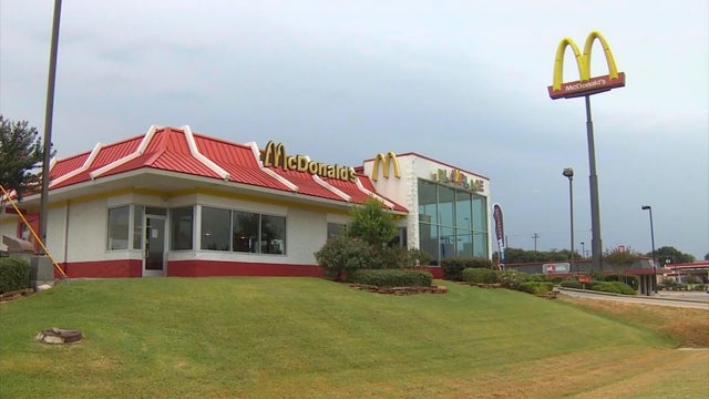 ​A McDonald's restaurant in Brenham, Texas 