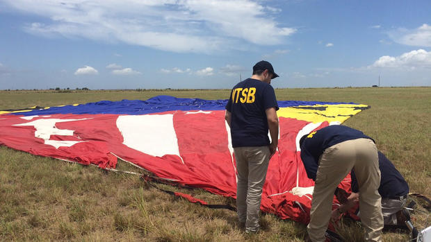 Texas hot air balloon crash 