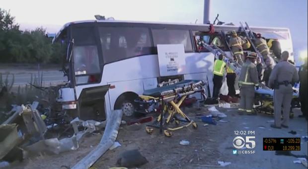 Tour bus crash 
