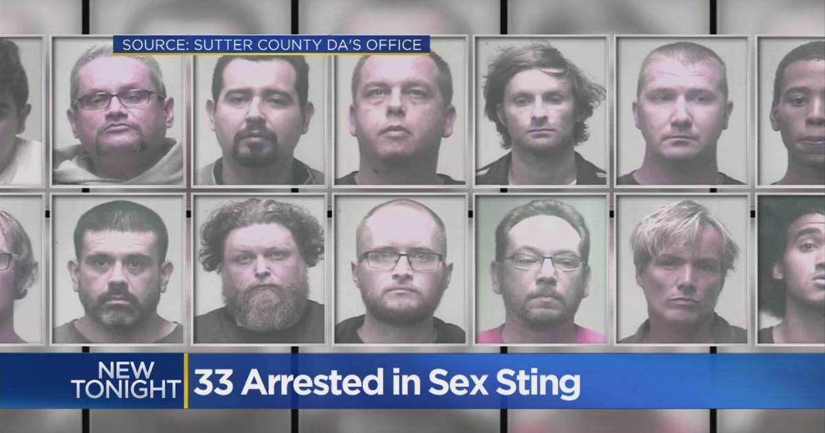 33 Arrested In Sutter County Sex Sting Operation Cbs Sacramento 4831