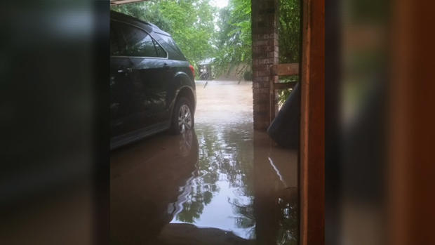 Kelly Bollig's Flood Driveway In Louisiana 