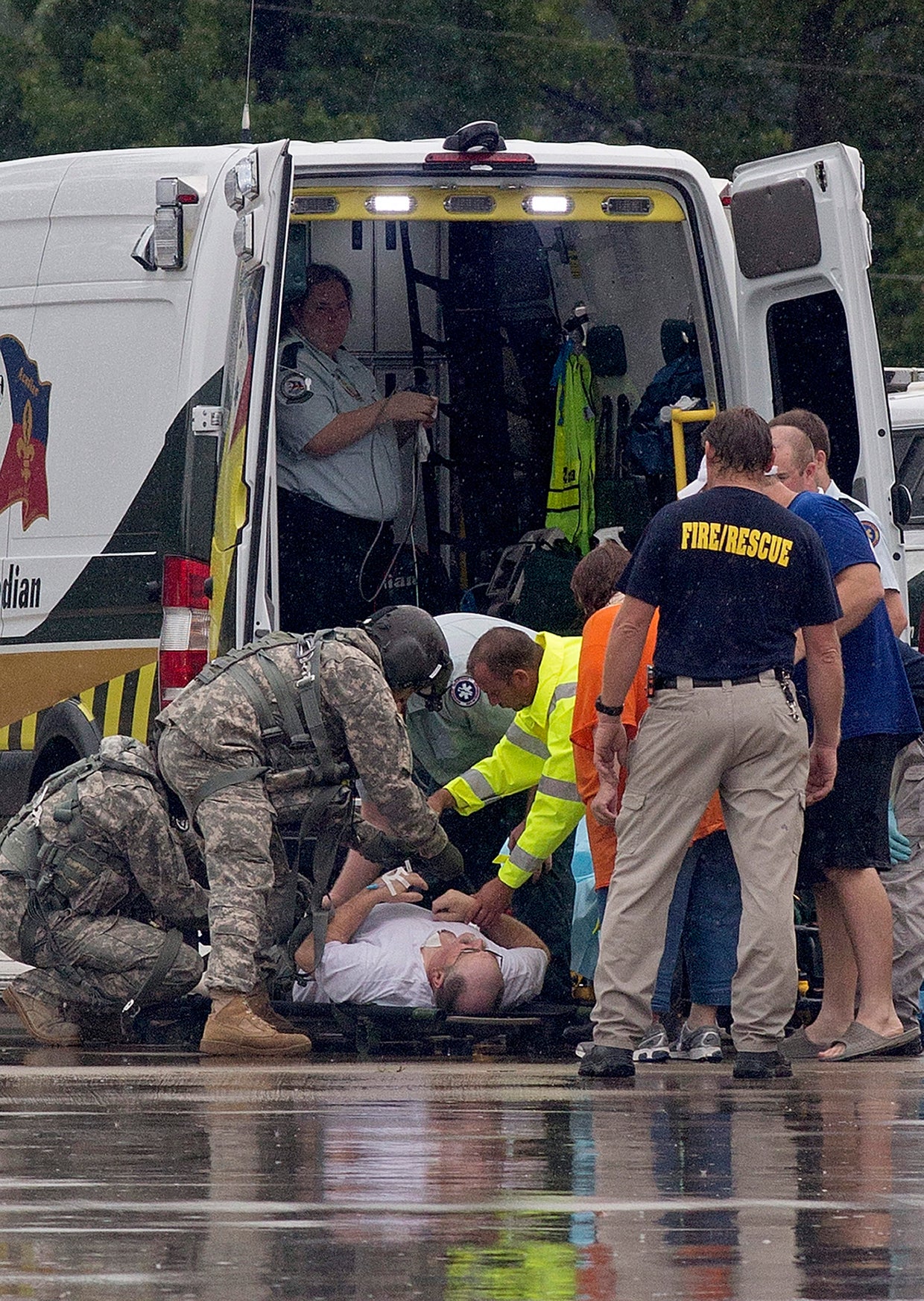 Deadly flooding in Louisiana