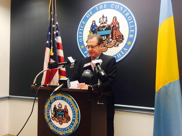 City Controller Alan Butkovitz on Tuesday discloses the findings of an audit of the Mayors Fund for the Philadelphia Marathon. 