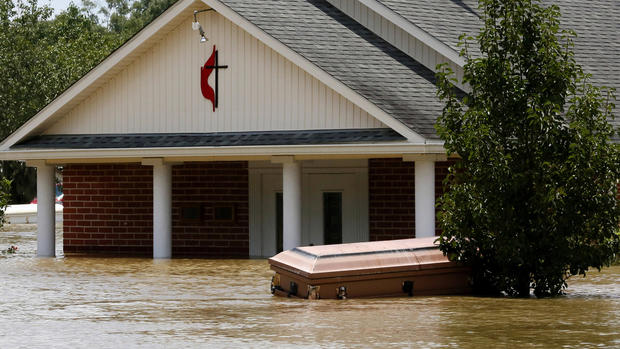 Deadly flooding in Louisiana 