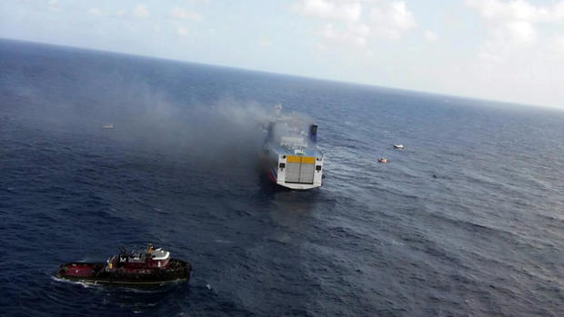 Puerto Rico Cruise Ship Fire 