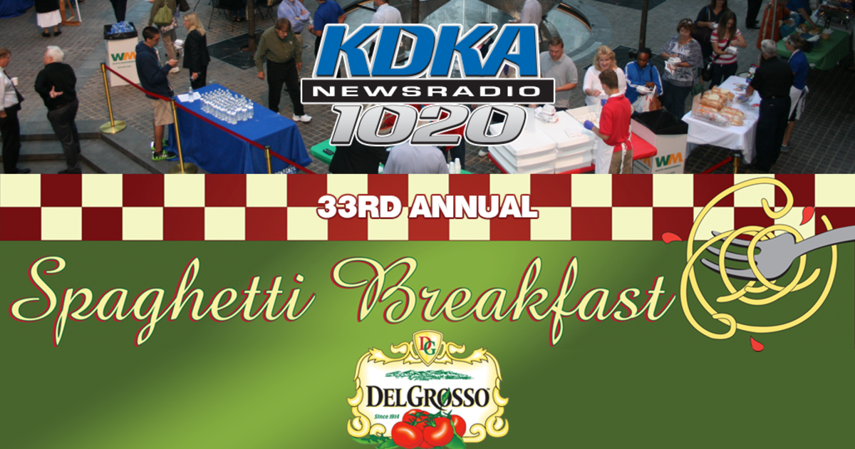 33rd Annual KDKA Spaghetti Breakfast presented by DelGrosso Foods CBS