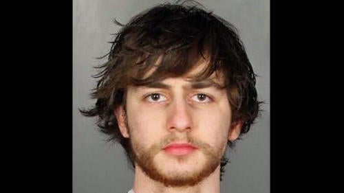 Davie Dauzat, 23, is seen in a booking photo the McLennan County Jail in Texas provided to CBS Waco affiliate KWTX-TV. 