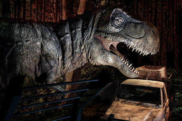 Jurassic World exhibition T-Rex 