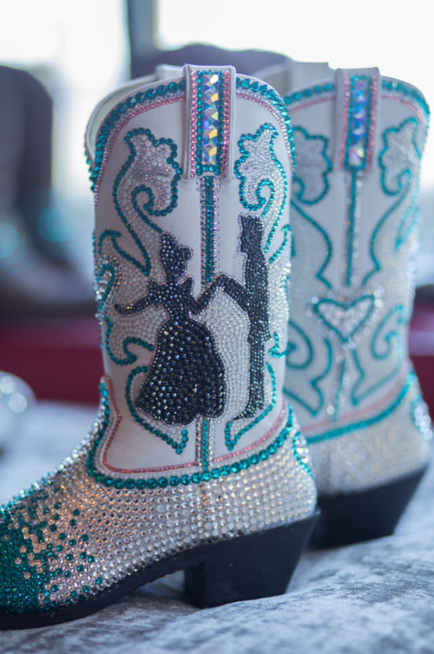 Chelsey's Wedding Boots 