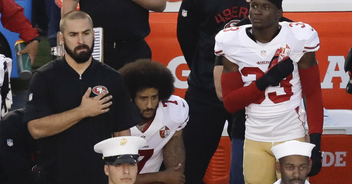 NFL star wears jersey paying tribute to Kaepernick before game