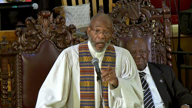 Rev. Amos Brown at S.F.'s Third Baptist Church 