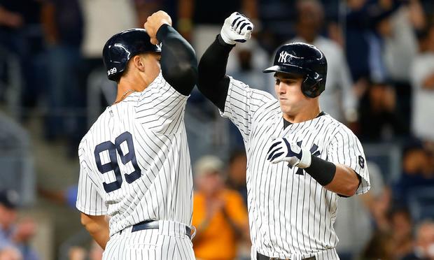 Yankees Judge and Austin 