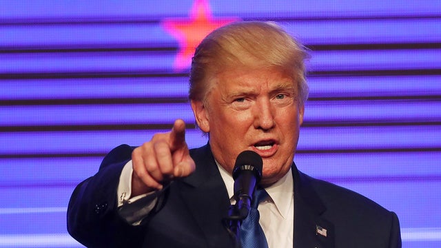 Republican presidential candidate Donald Trump speaks during a rally at the James L. Knight Center on Sept. 16, 2016, in Miami, Florida. 