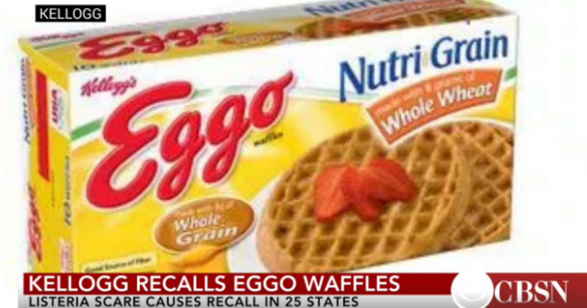 Kellogg recalls some Eggo waffles over listeria scare CBS News