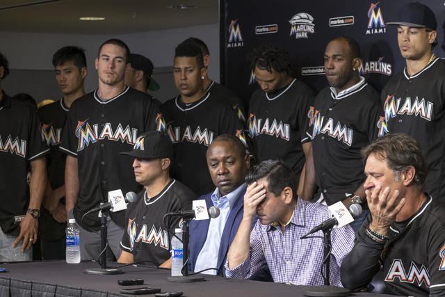 Marlins cope with Fernandez's death