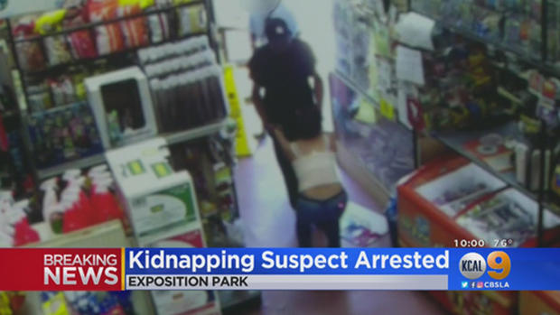 kidnap suspect caught on tape 