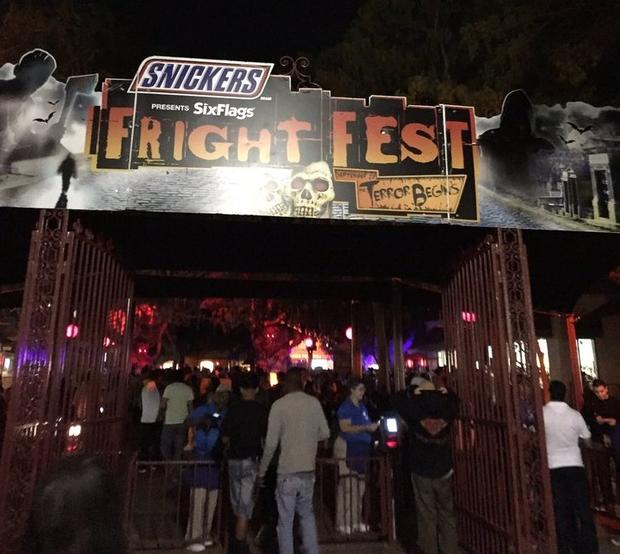 six flags fright 