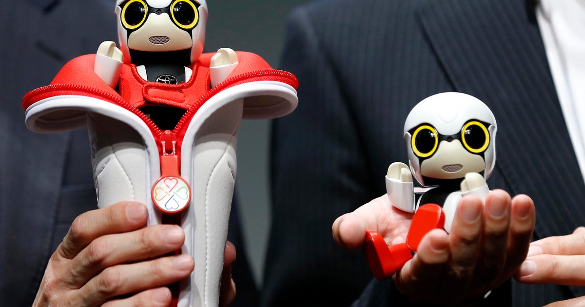 Toyota's tiny robot sells for under $400; talks, but can't drive