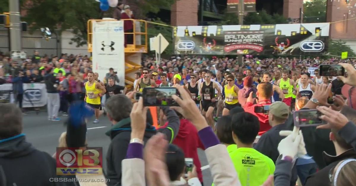 Road closures, traffic to be impacted by Baltimore Running Festival