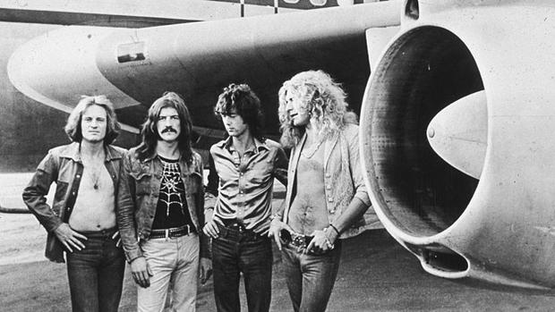Led Zeppelin with jet 