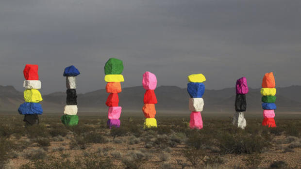 Art in the Nevada desert 