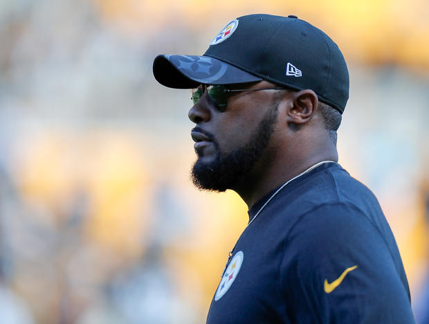 Mike Tomlin - New England Patriots v Pittsburgh Steelers 