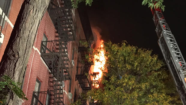 Upper East Side Fatal Fire Rescue 