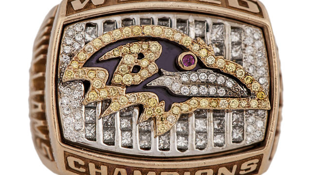 Ravens Ring From Bowl At Auction - CBS