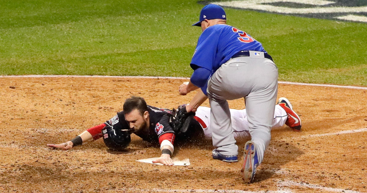 Anthony Rizzo, David Ross, and Jason Heyward by Jamie Squire