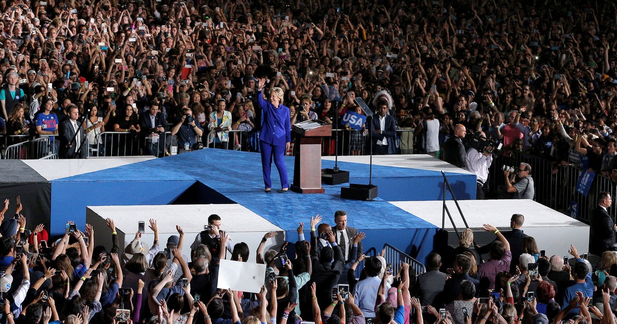 Clinton paints grim picture of life under a Trump presidency - CBS News