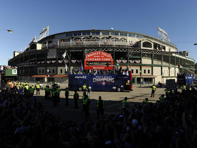 Millions at Wrigley, downtown for Cubs' World Series parade, rally