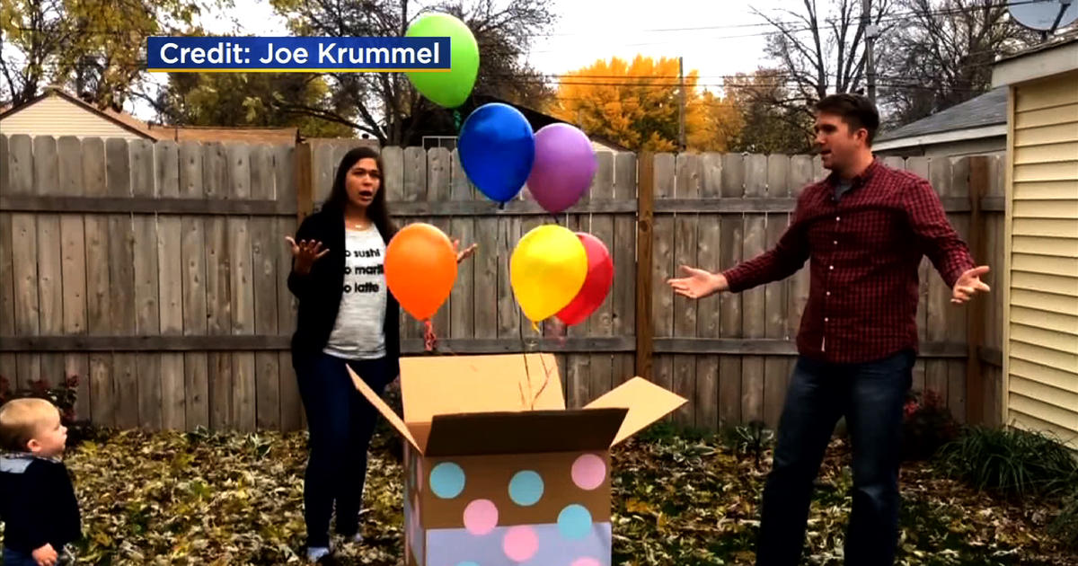 Twin Cities Couple Shares Nerves Laughs After Gender Reveal Mishap Cbs Minnesota 0916