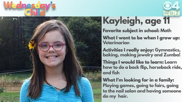 Wednesday's Child Kayleigh 