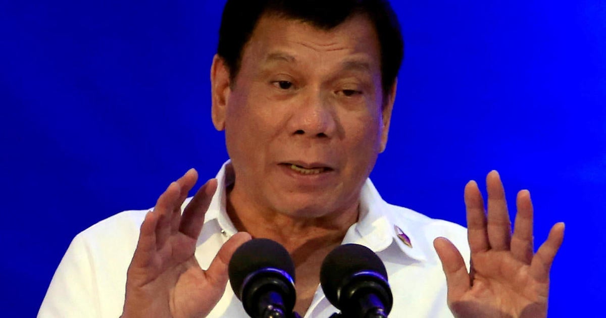 Duterte Donald Trump Praised Philippines Drug Crackdown Cbs News