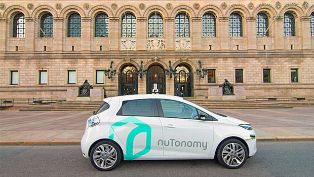 nutonomy self-driving car driverless autonomous 