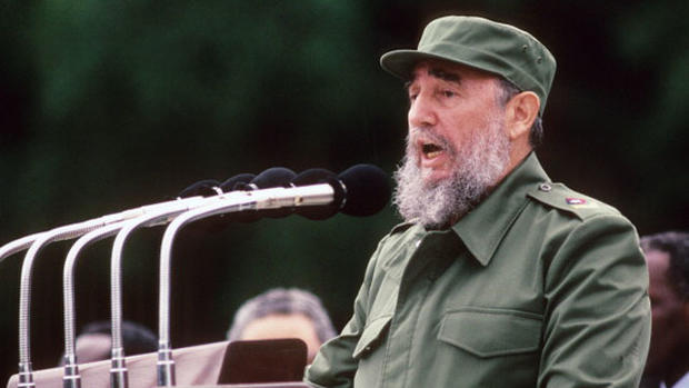 Cuban President Fidel Castro in Havana 