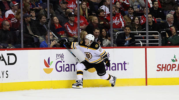 David Pastrnak - Boston Bruins v Washington Capitals 