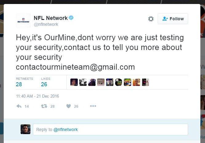Netflix Twitter account and others defaced by OurMine hacking group ... - Protecting Twitter Account From Account Hacking