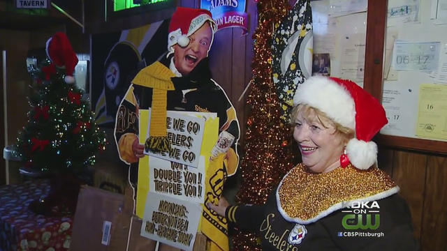 Steelers Fan 'Man On The Street' Christmas Kindness Goes Viral - CBS  Pittsburgh
