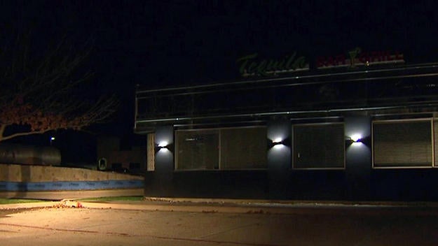 A police officer shot another officer and a man he was trying to arrest during a confrontation following a traffic stop in Weatherford, Texas, on Dec. 29, 2016. 